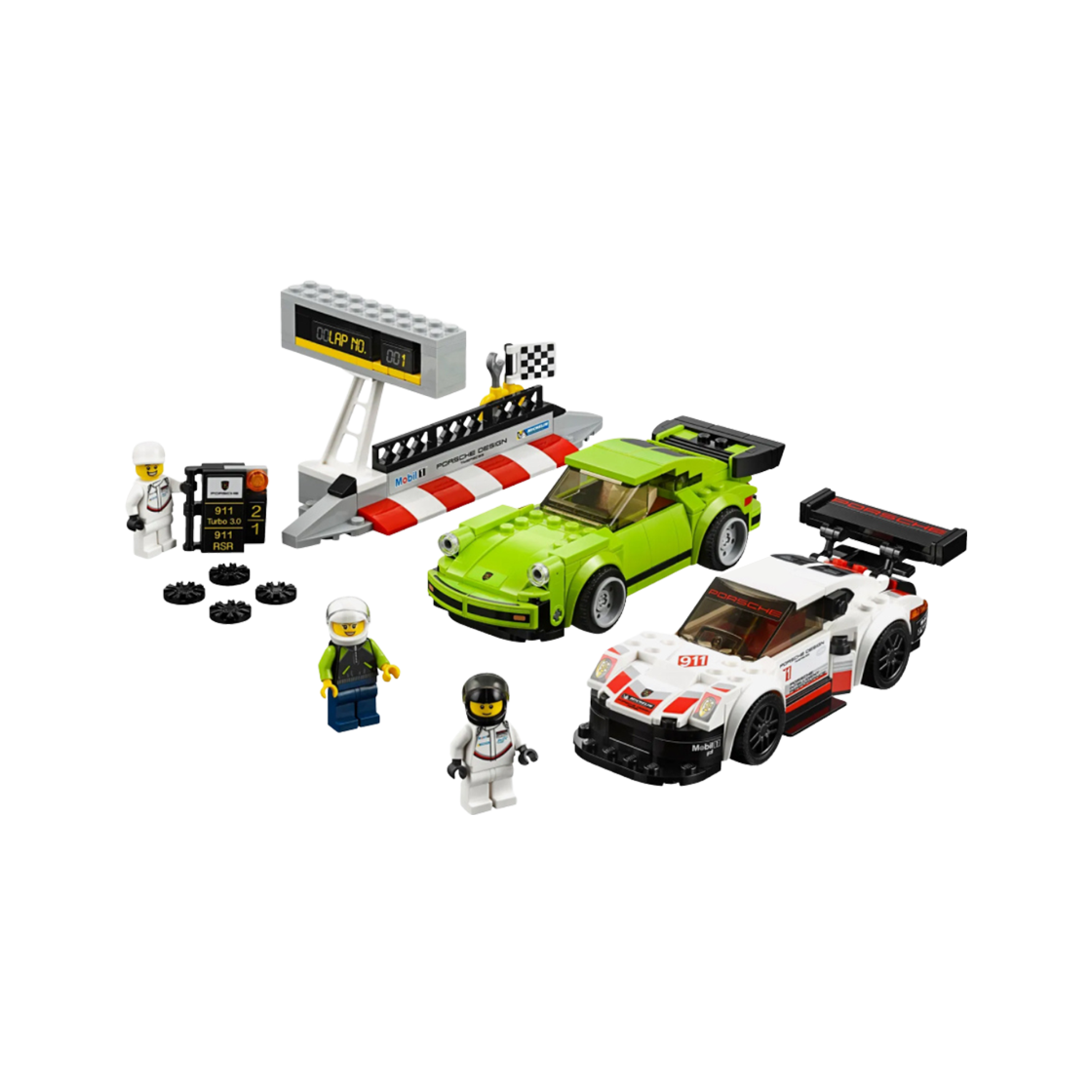 레고 포르쉐 911 RSR과 911 터보 3.0