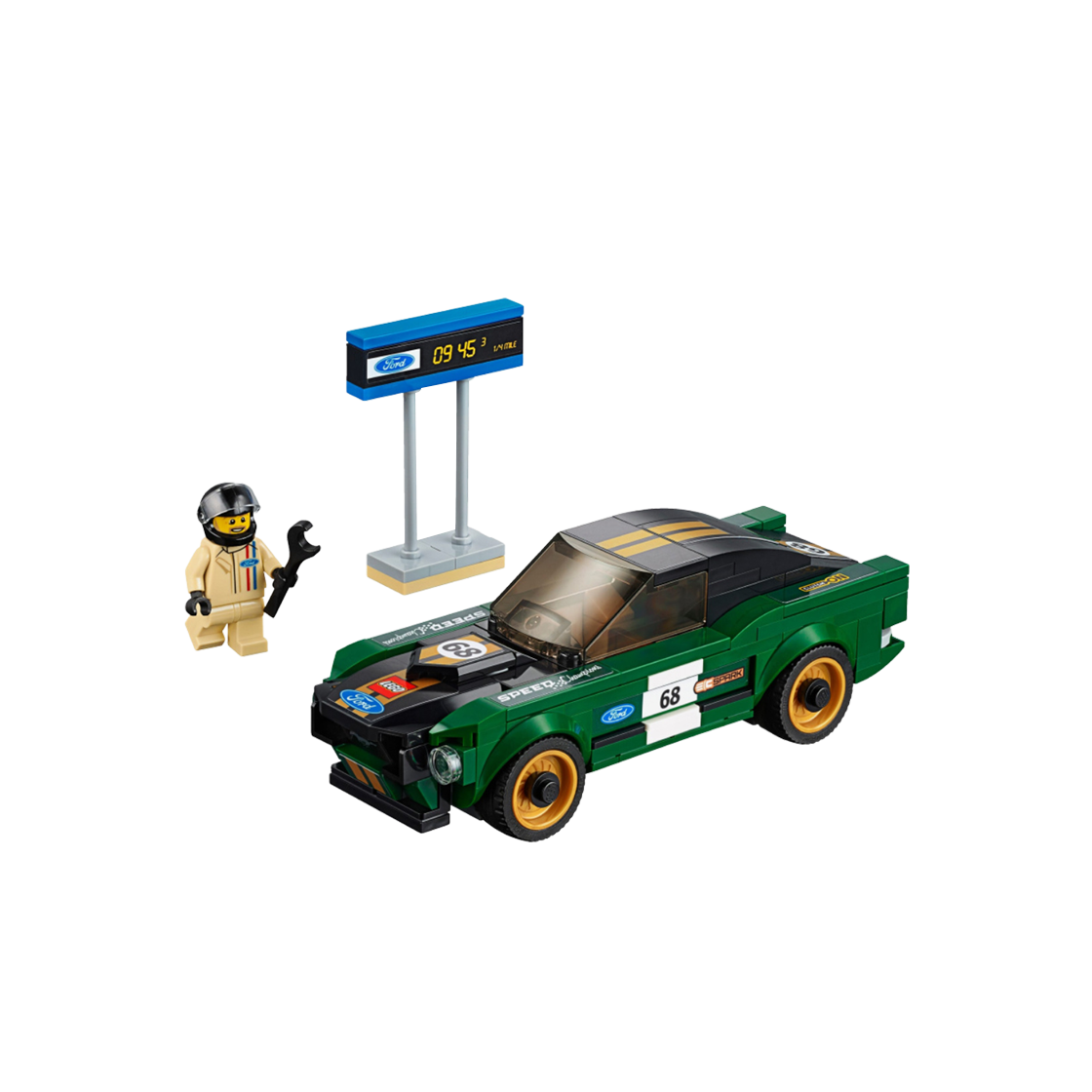 레고 1968 포드 머스탱 패스트백