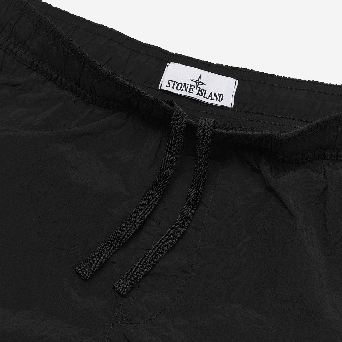 스톤 아일랜드 B100009 나일론 메탈 에코닐 포켓 디테일 레귤러 핏 스윔 트렁크 블랙 - 25SS(Stone Island B100009 Nylon Metal in Econyl Pocket Details Regular Fit Swim Trunks Black - 25SS) - 4
