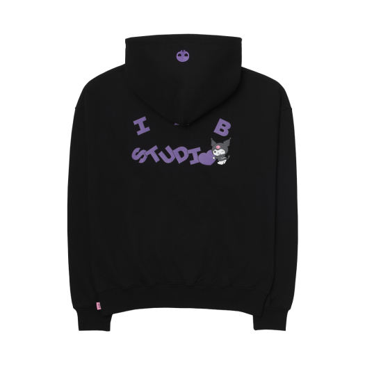 IAB Studio Kuromi Zip-Up Hoodie Black