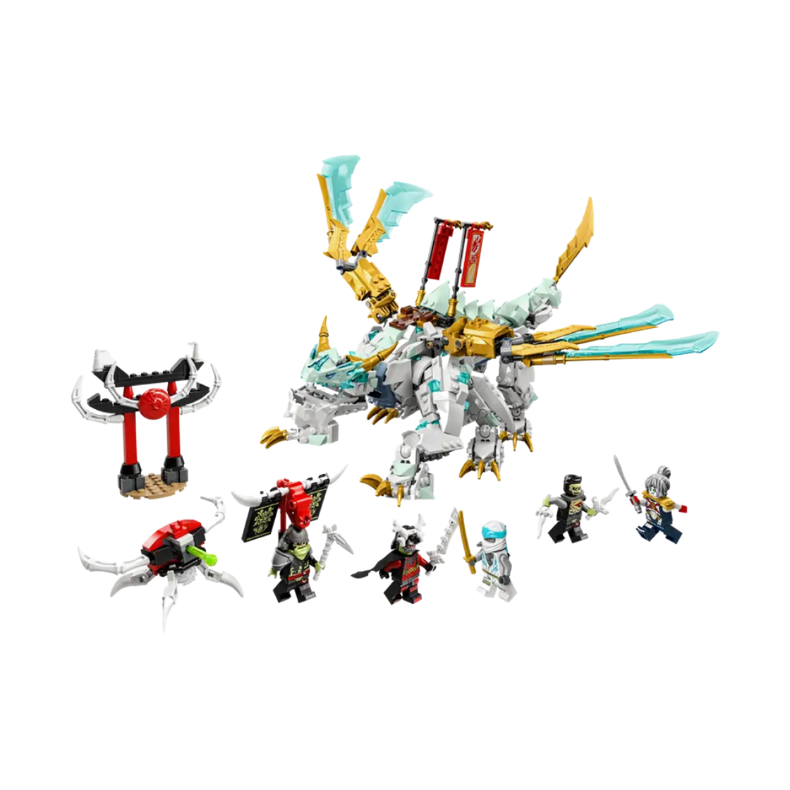 레고 닌자고 쟌의 아이스 드래곤(Lego Ninjago Zane’s Ice Dragon Creature)
