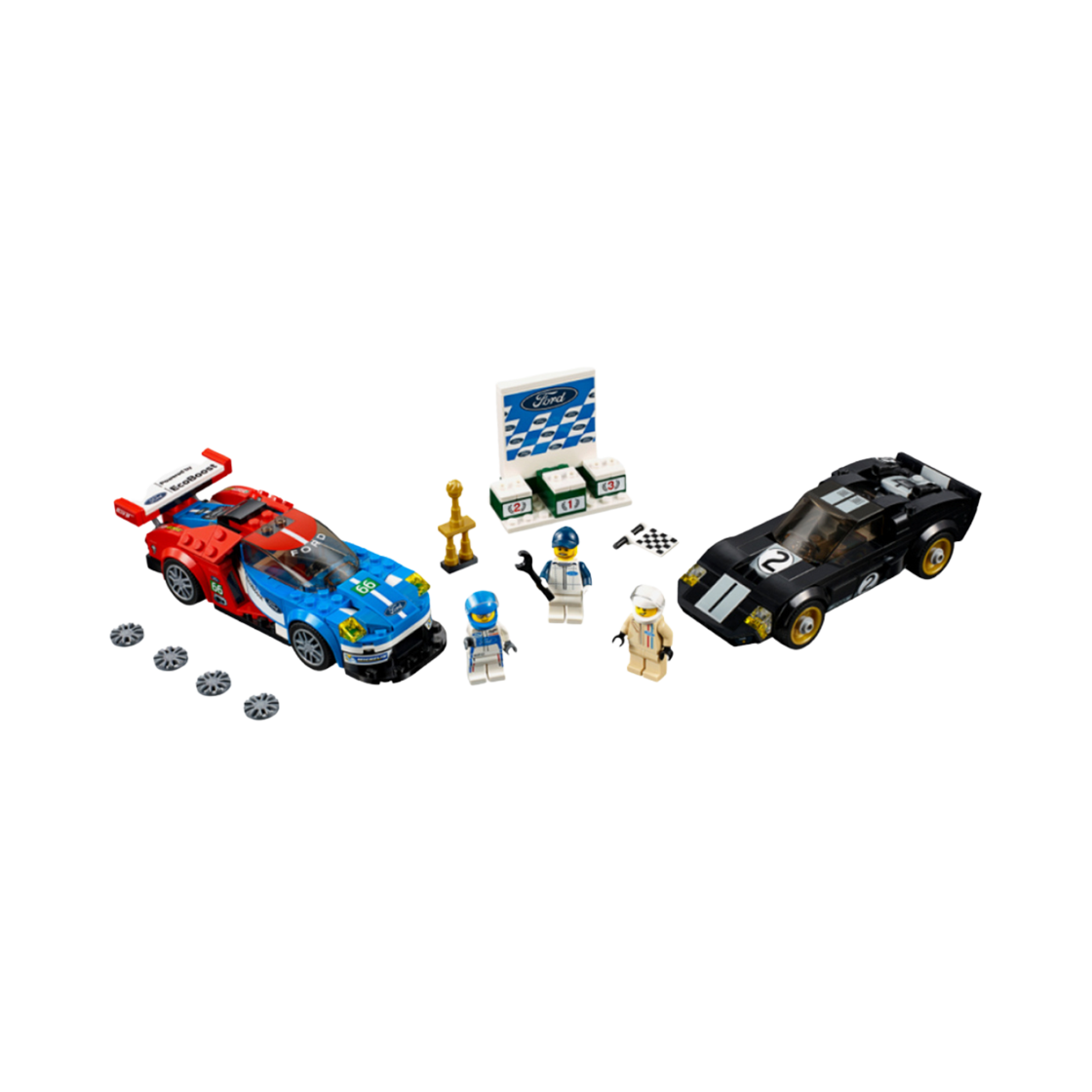 레고 2016 포드 GT & 1966 포드 GT40