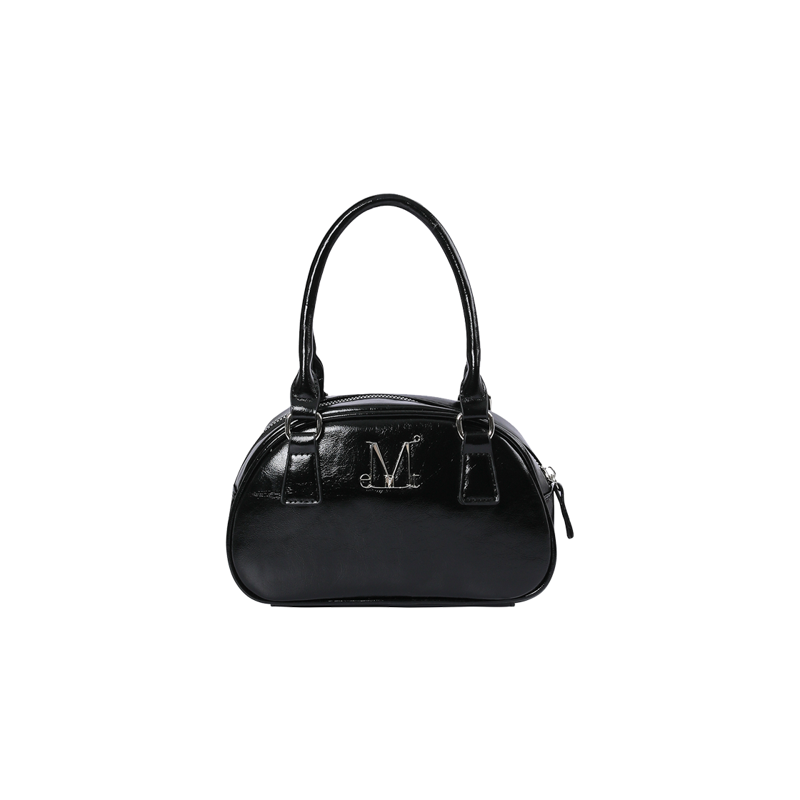P0000BAI MUCENT Nar Metal Logo Mini Crossbag Unisex