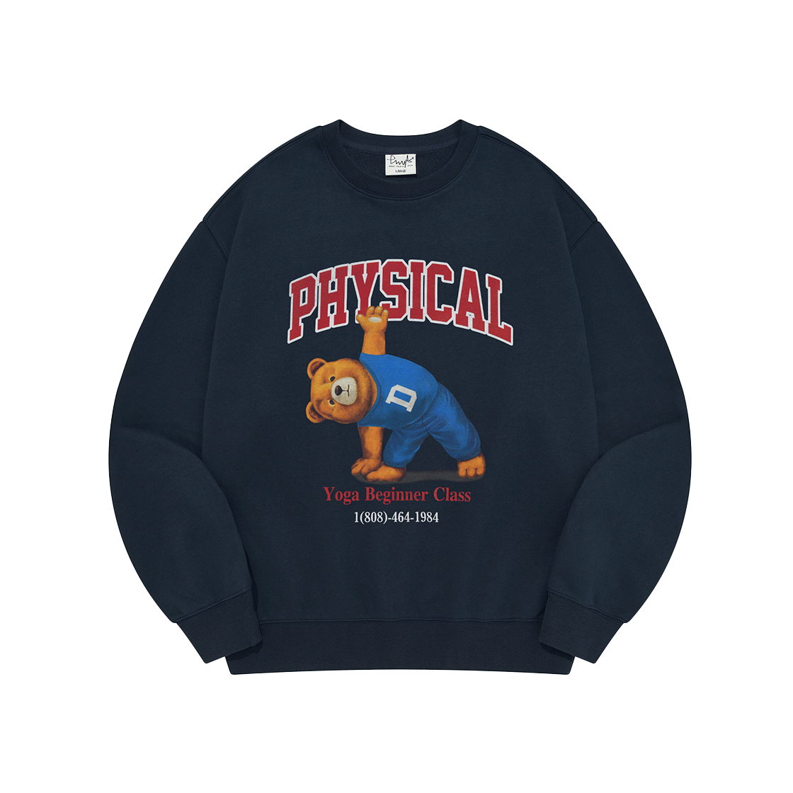 PEF1CR302ANA Phyps Dept Triangle Beginner Class Crewneck Navy