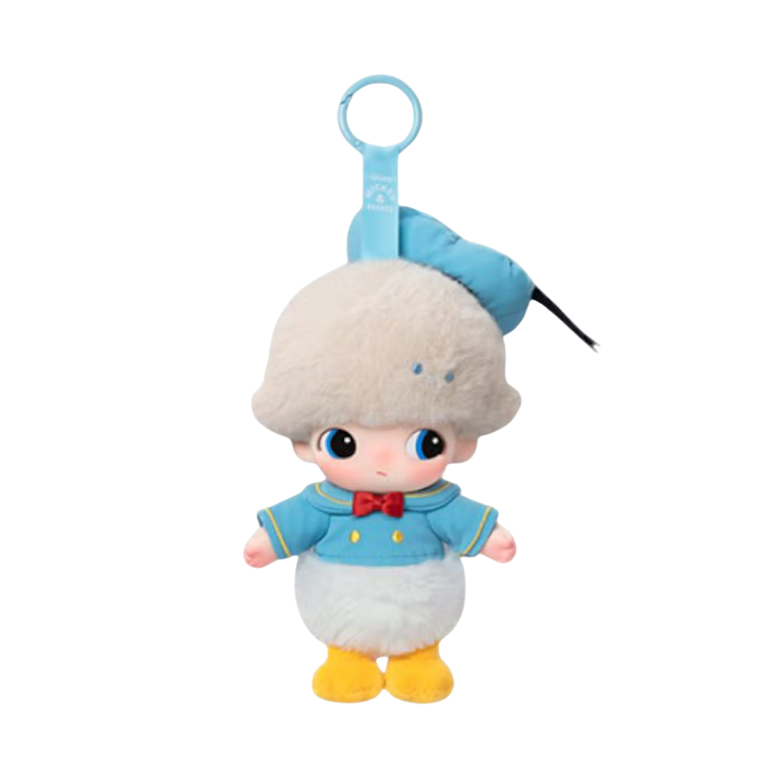 팝마트 디무 월드 x 디즈니 시리즈 인형 키링 도날드 덕의 노래 (개봉 박스)(Pop Mart Pop Mart Dimoo World x Disney Series Plush Keyring Donald Duck's Singing (Opened Case))