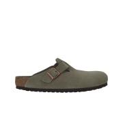 Birkenstock Boston Suede Leather Taupe - Regular