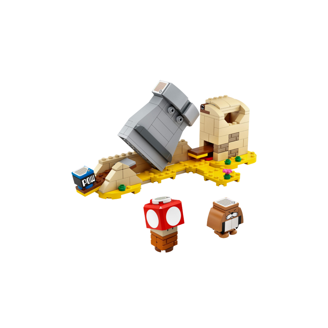 레고 슈퍼 마리오 쪼르뚜와 슈퍼버섯 확장팩(Lego Super Mario Monty Mole & Super Mushroom) - 1