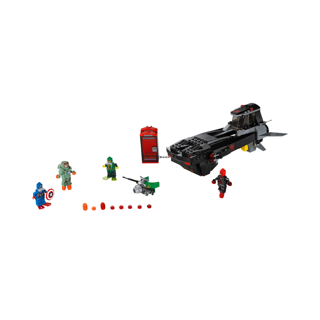 레고 마블 아이언 스컬 잠수함 공격(Lego Marvel Iron Skull Sub Attack) - 1