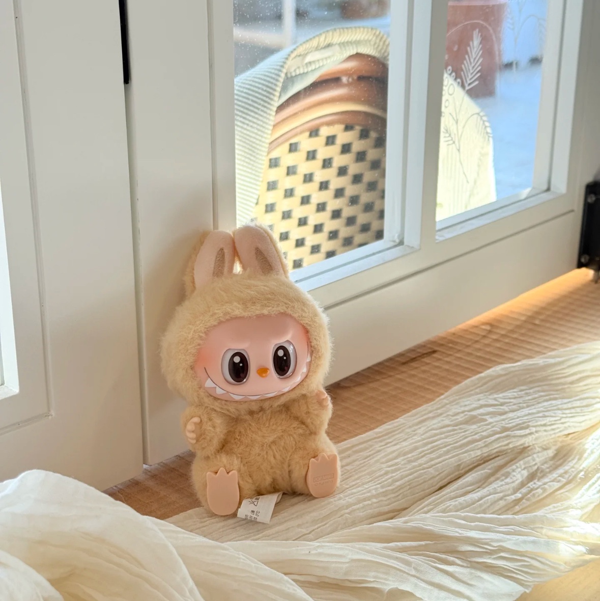 Pop Mart Labubu Let's Play Together Doll Series Baba Keyring (Opened Case) 착용 스타일 - 1