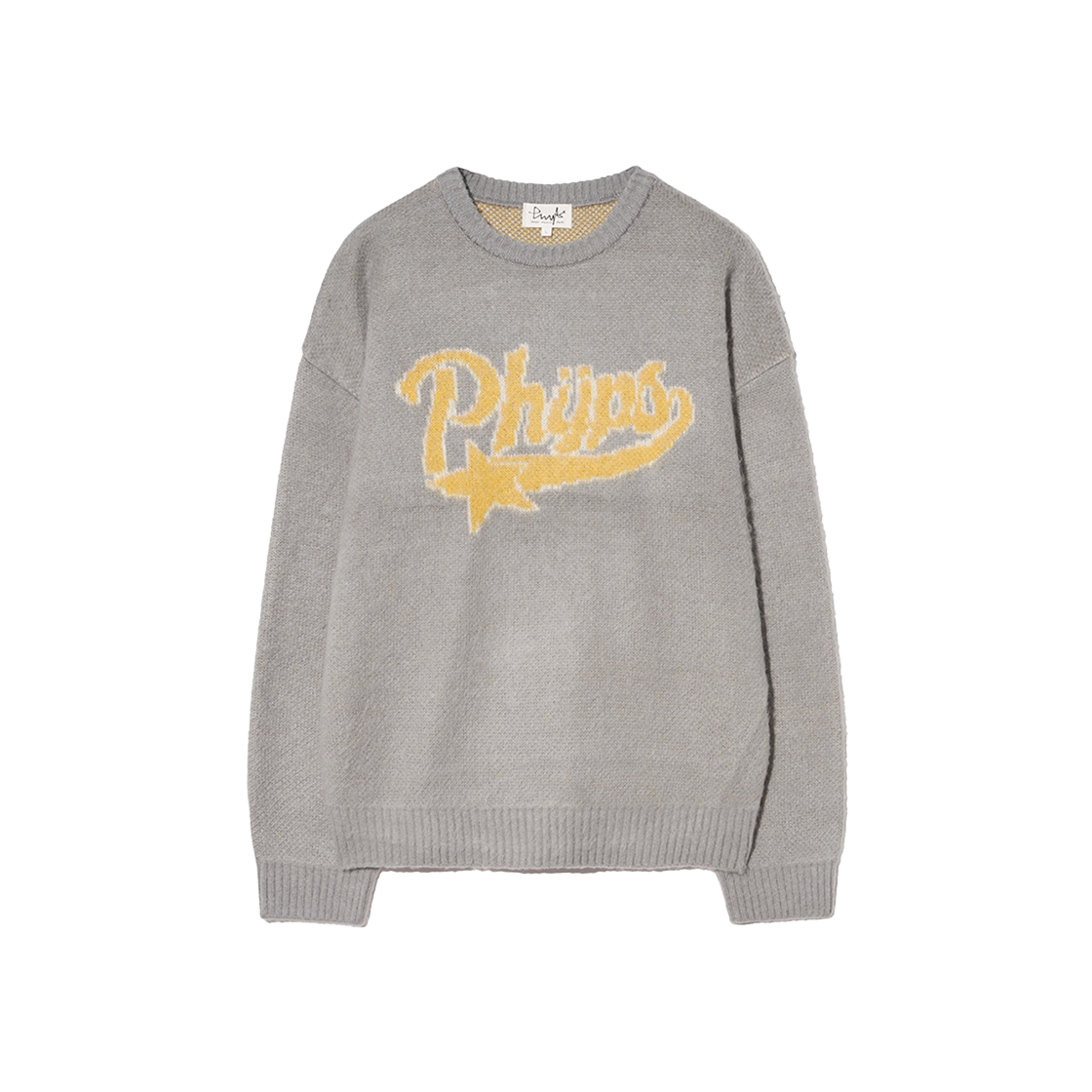 PEW1KT304AMG Phyps Dept Star Tail Brush Knit Grey