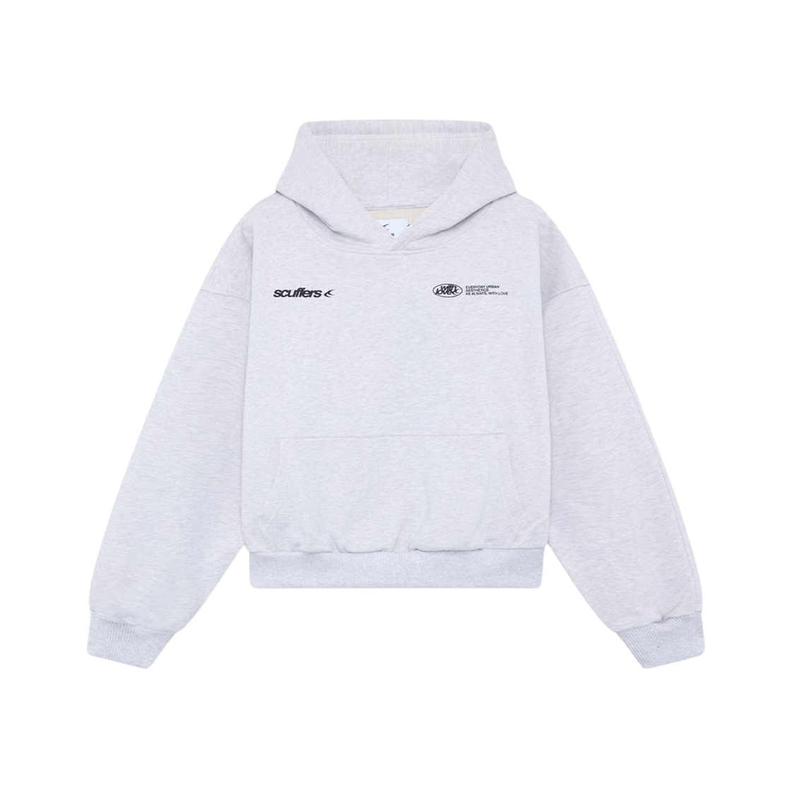 스쿠퍼스 사인 후드 라이트 그레이(Scuffers Sign Hoodie Light Grey)