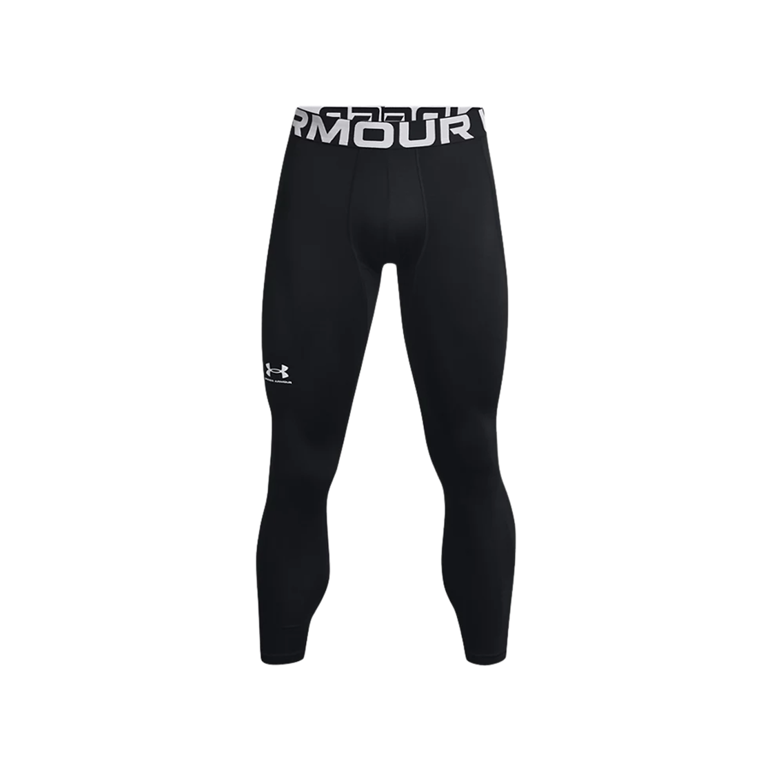 언더아머 콜드기어 레깅스 블랙 화이트(Under Armour ColdGear Leggings Black White)