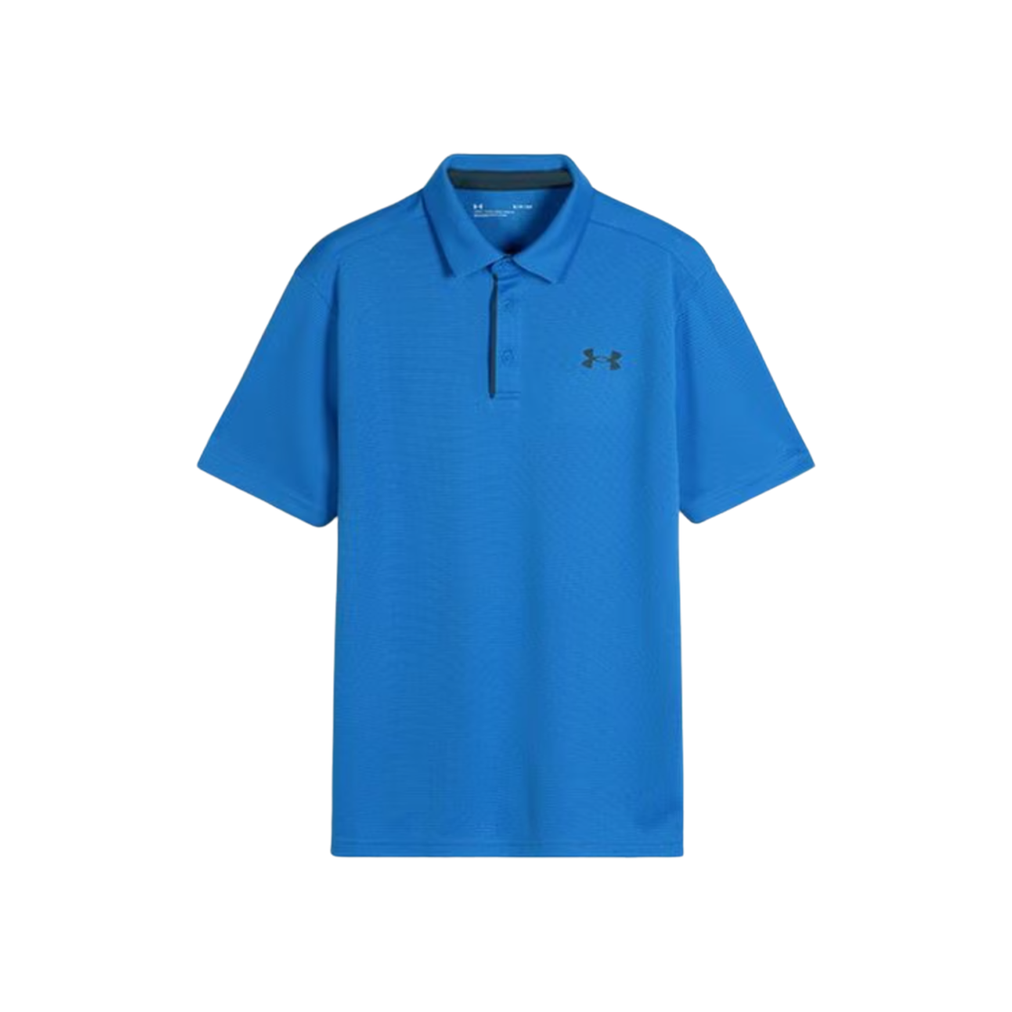 언더아머 테크 폴로 블루 아틀란티스 피치 그레이(Under Armour Tech Polo Blue Atlantis Pitch Gray) - 1