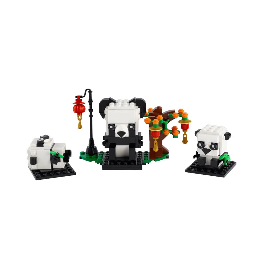 레고 브릭헤즈 음력 설날 팬더곰