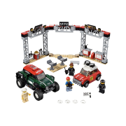 Lego 1967 Mini Cooper S Rally and 2018 Mini John Cooper Works Buggy