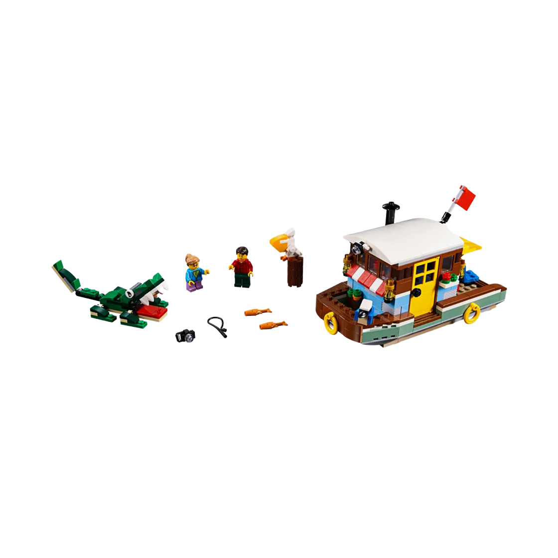레고 강변의 하우스보트(Lego Riverside Houseboat) - 1