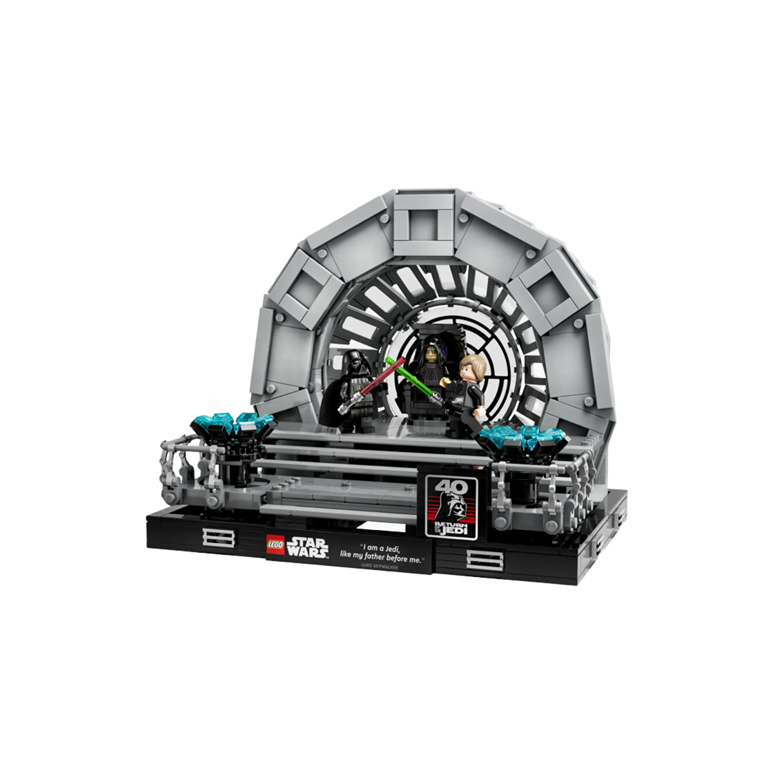레고 스타워즈 황제 알현실 디오라마