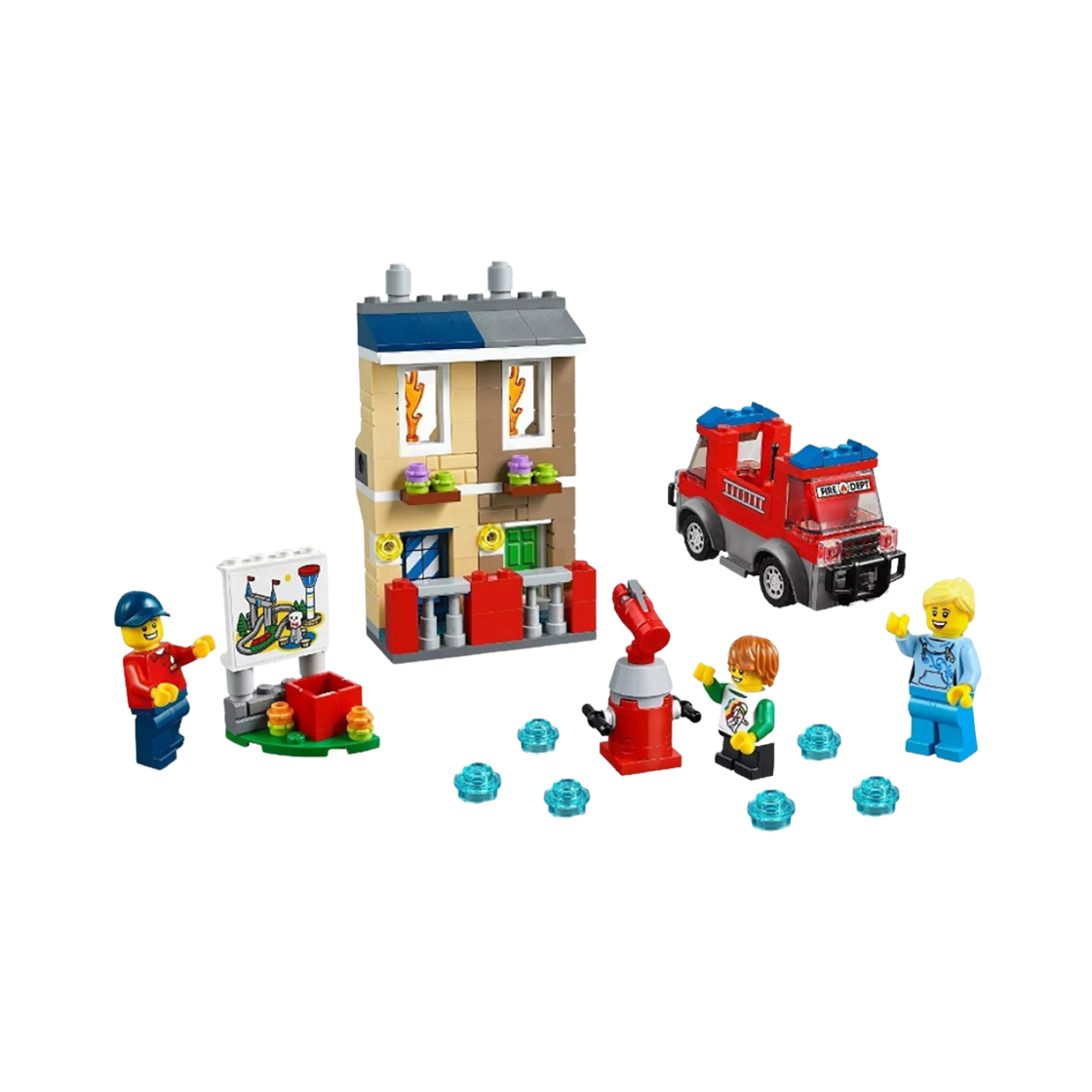 레고 레고랜드 소방 아카데미(Lego Legoland Fire Academy) - 1