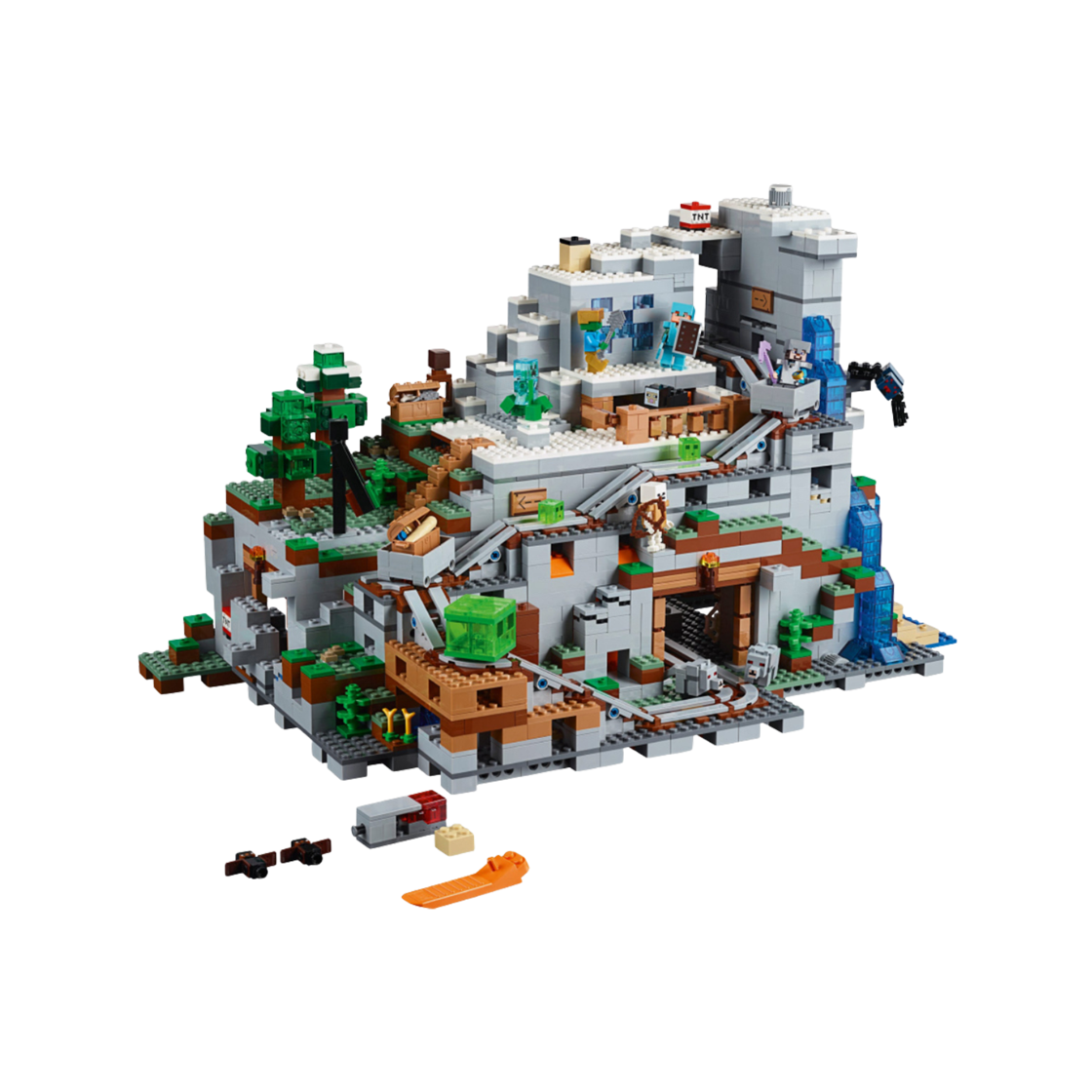 레고 마인크래프트 산속 동굴(Lego Minecraft The Mountain Cave)