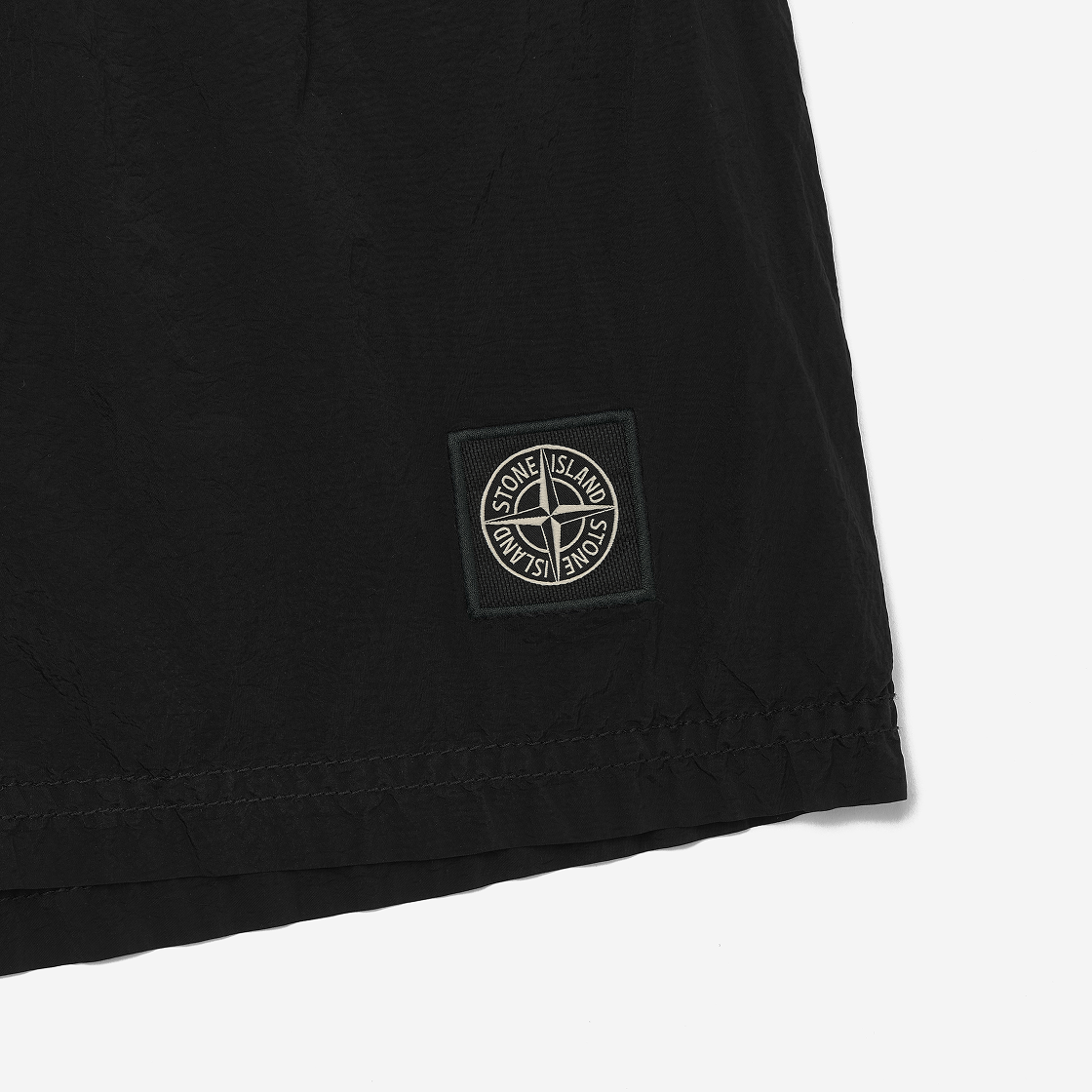 스톤 아일랜드 B100009 나일론 메탈 에코닐 포켓 디테일 레귤러 핏 스윔 트렁크 블랙 - 25SS(Stone Island B100009 Nylon Metal in Econyl Pocket Details Regular Fit Swim Trunks Black - 25SS) - 3