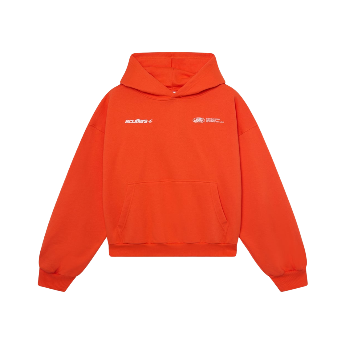 스쿠퍼스 사인 후드 오렌지(Scuffers Sign Hoodie Orange)