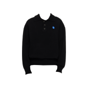 Ader Error Sig; TRS Tag Knit 02 Black