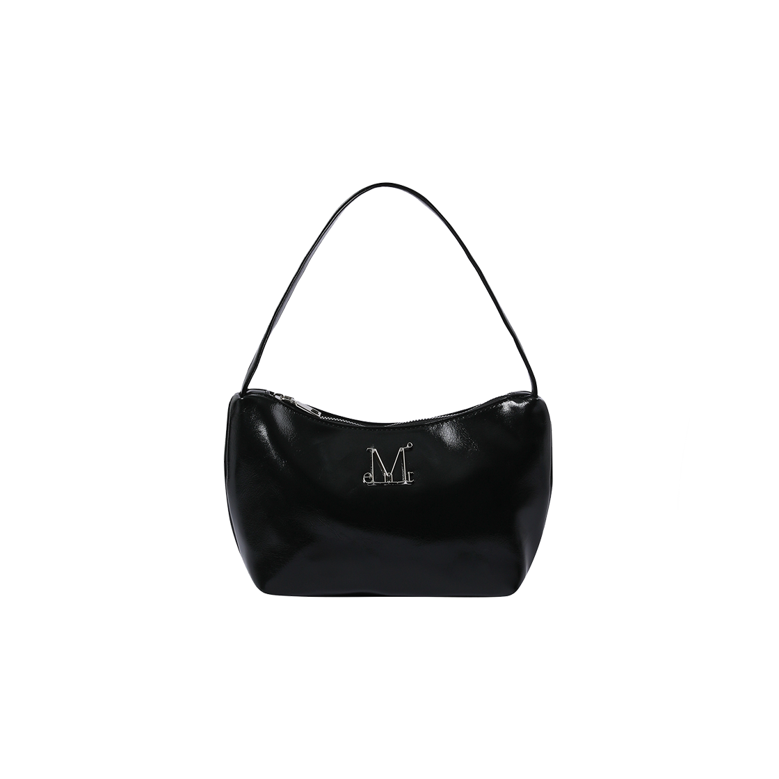 무센트 모린 메탈로고 컴팩트 숄더백 남녀공용(MUCENT Morin Metal Logo Compact Shoulder Bag Unisex)