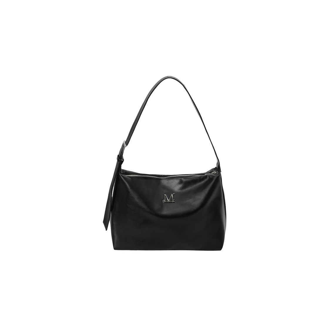 무센트 벨로아 메탈로고 벨트 크로스백 남녀공용(MUCENT Beloir Metal Logo Belt Cross Bag Unisex)