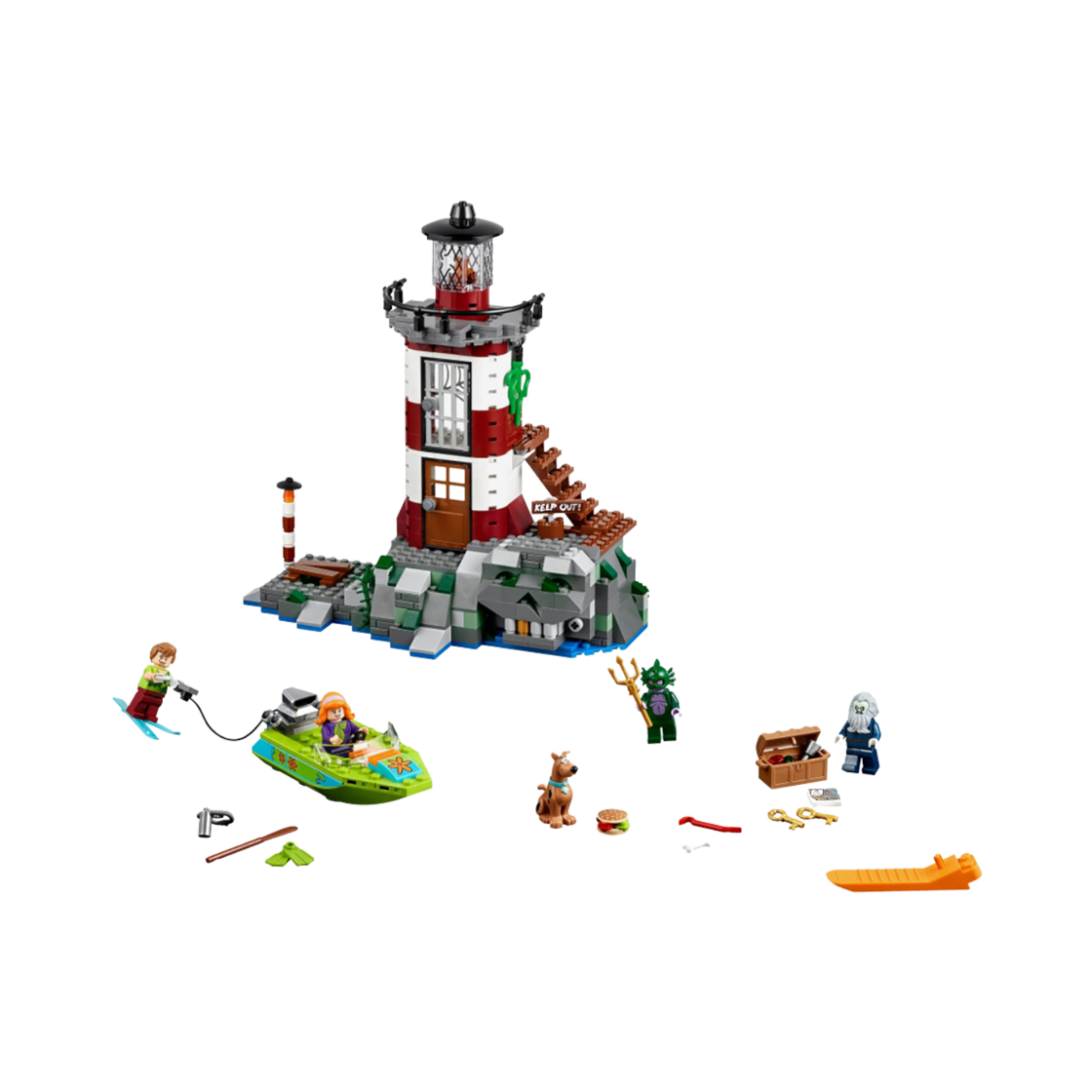 레고 스쿠비 두 유령 등대(Lego Scooby-Doo Haunted Lighthouse) - 1