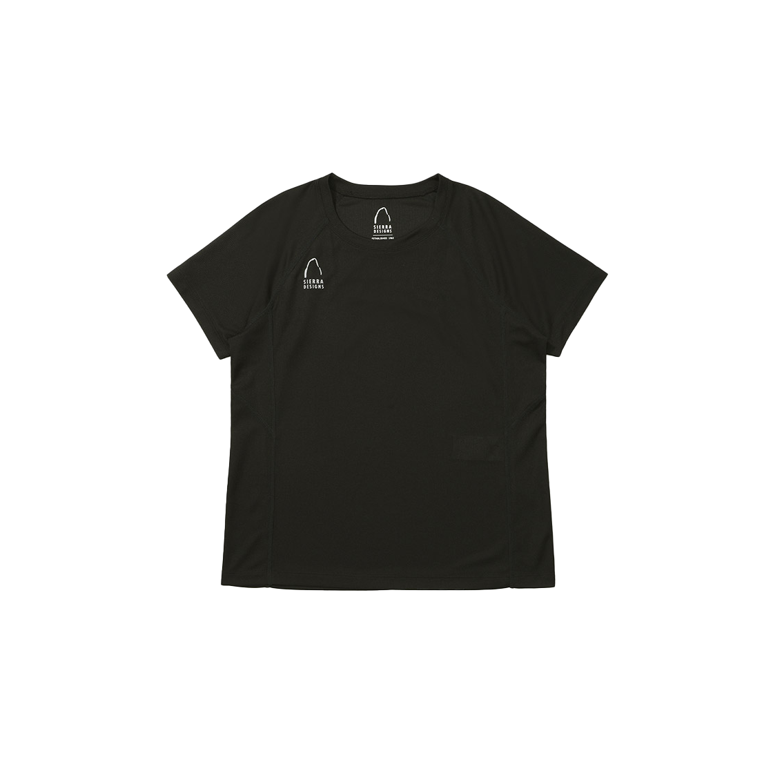 N5222SRS41BLK SIERRA DESIGNS MENDENHALL Polartec Powerdry Short Sleeve Black