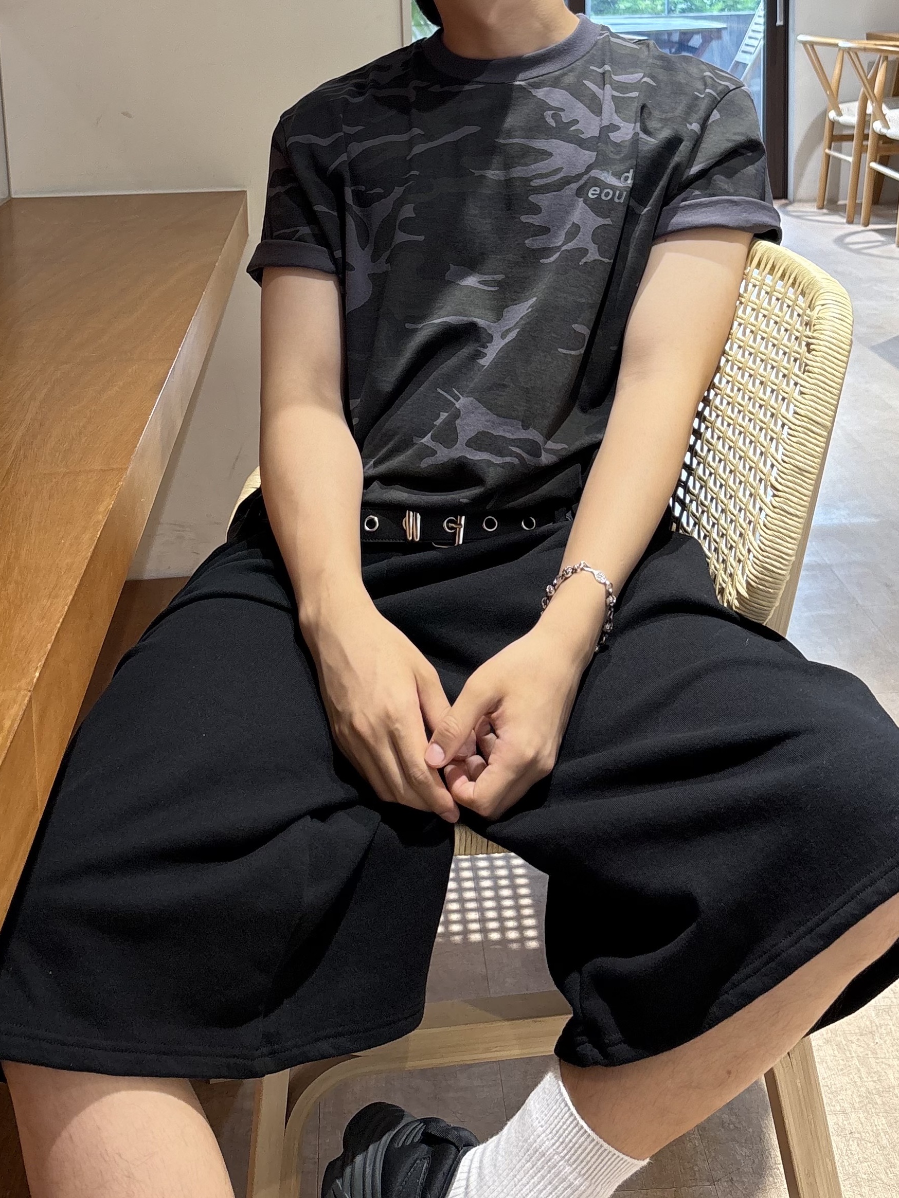 Hoka Bondi 8 Black - Wide, Supreme Washed Chino Twill Camp Cap Black - 25SS 착용 스타일 - 8