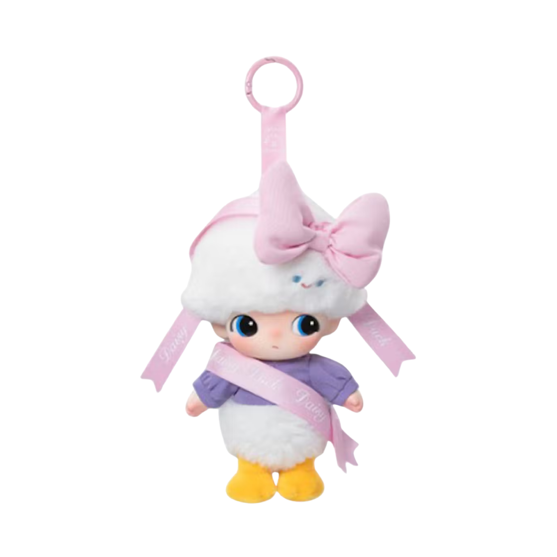 팝마트 디무 월드 x 디즈니 시리즈 인형 키링 데이지의 선물 (개봉 박스)(Pop Mart Pop Mart Dimoo World x Disney Series Plush Keyring Dalsy's Gift (Opened Case))