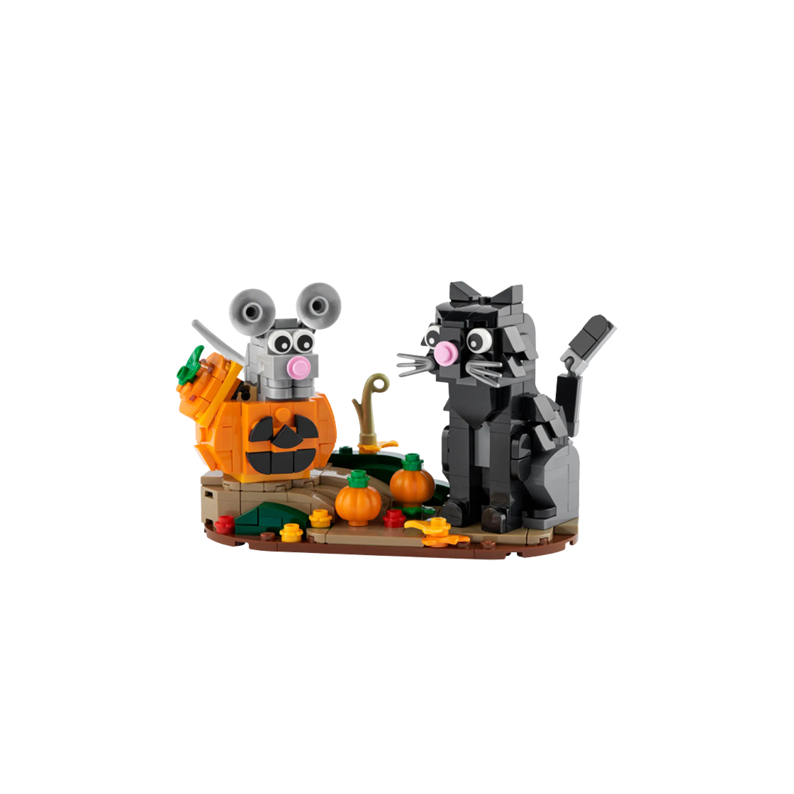 레고 할로윈 고양이와 쥐(Lego Halloween Cat and Mouse) - 1