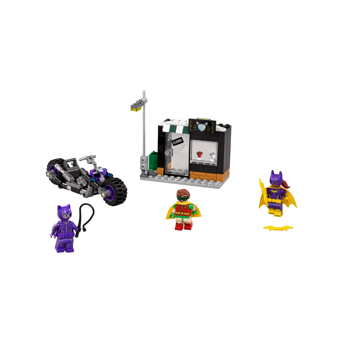 레고 DC 코믹스 캣우먼의 캣사이클 추격전(Lego DC Comics Catwoman Catcycle Chase) - 1