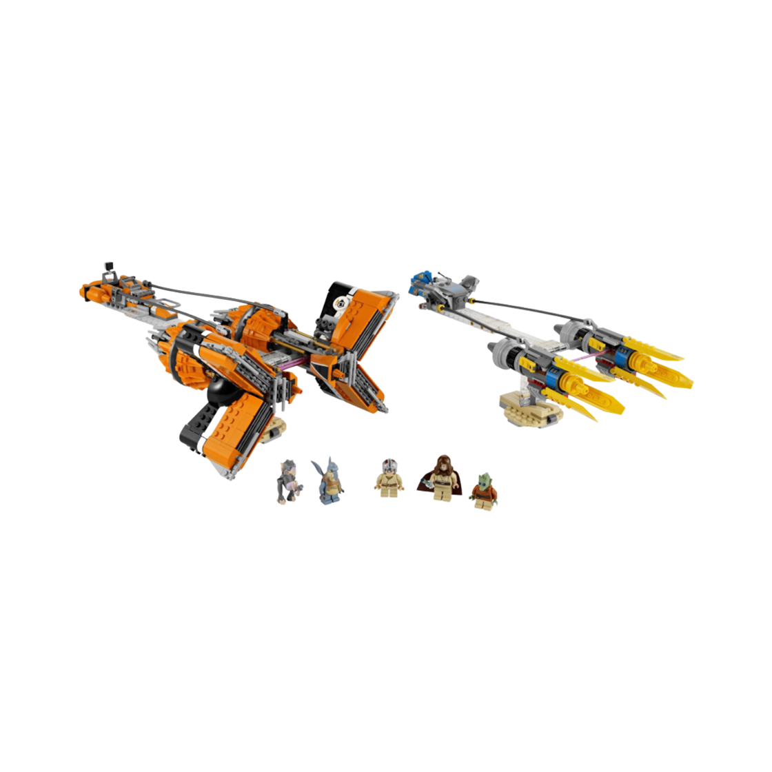 레고 스타워즈 아나킨 스카이워커와 세불바의 포드레이서(Lego Star Wars Anakin Skywalker and Sebulba's Podracers) - 1