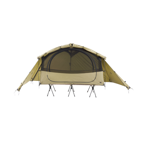 Helinox Tactical Cot Tent Solo Inner Tent Coyote Tan Mesh (With Tactical Cot Tent Solo Fly)