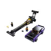 Lego Mopar Dodge//SRT Top Fuel Dragster and 1970 Dodge Challenger T/A