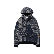 Kapital Bandana Kesa Hoodie Black