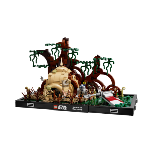 Lego Star Wars Dagobah Jedi Training Diorama