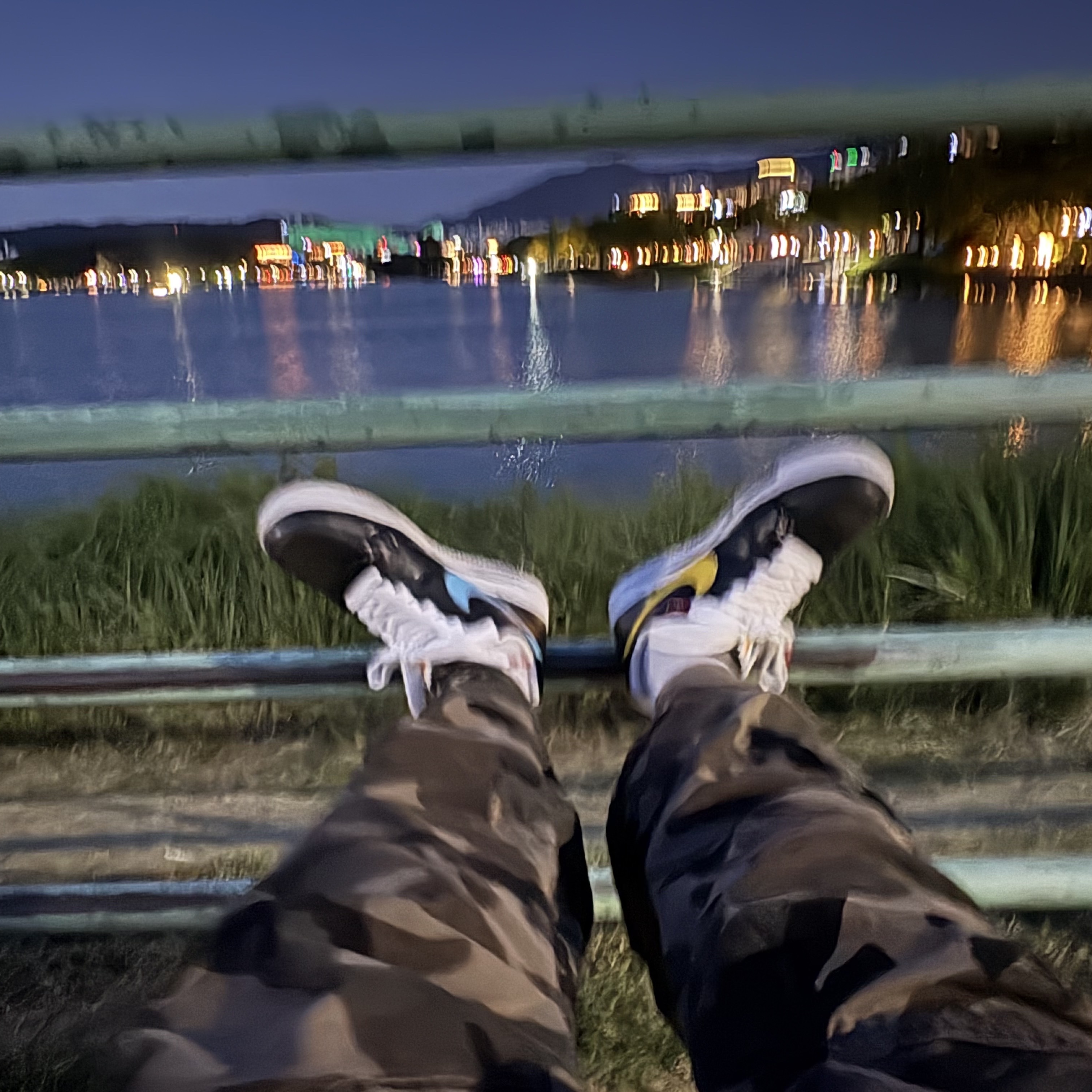 Nike x Peaceminusone Air Force 1 Low Para-Noise 3.0 Black and Multicolor 착용 스타일