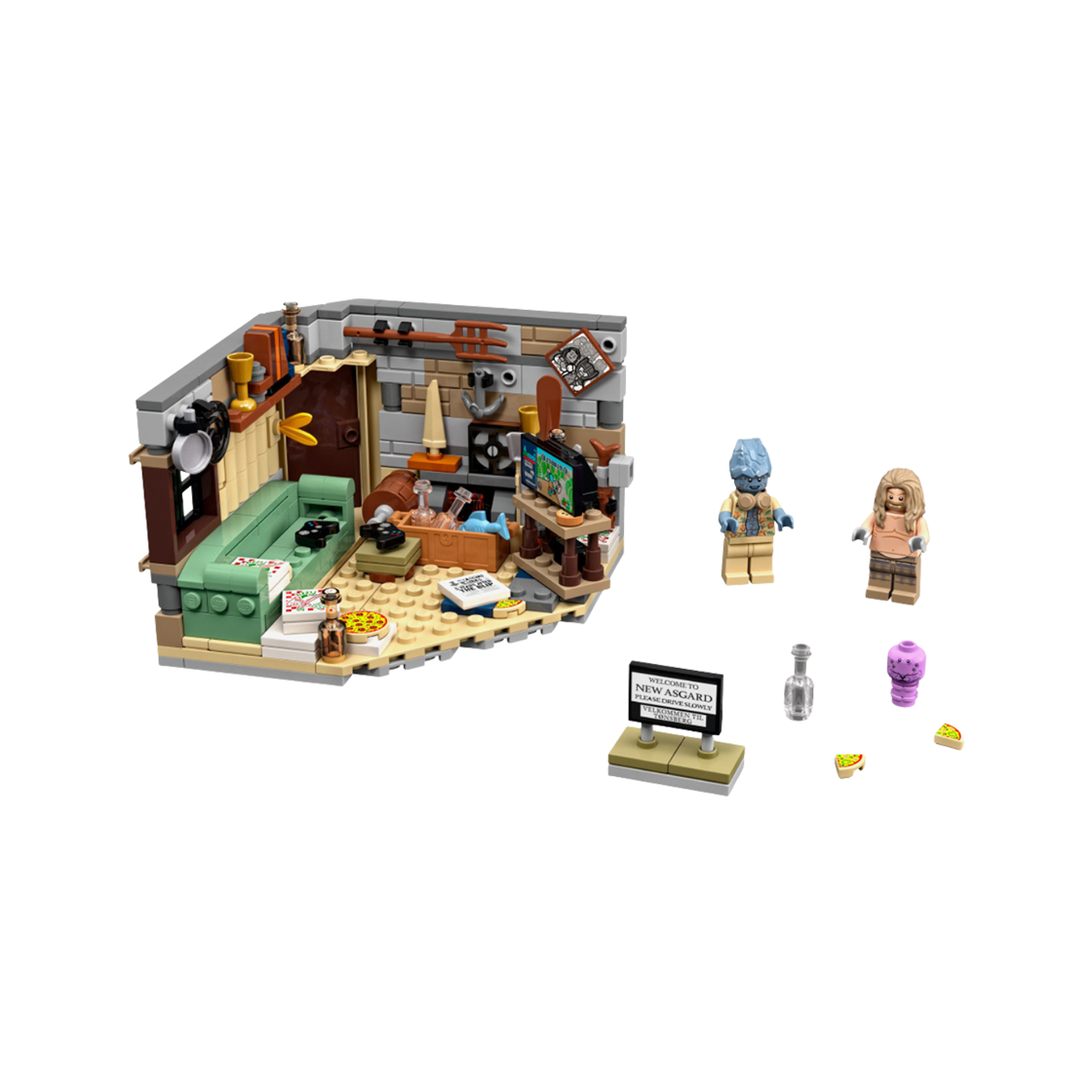76200 Lego Marvel Bro Thor's New Asgard - 대표 이미지 #1