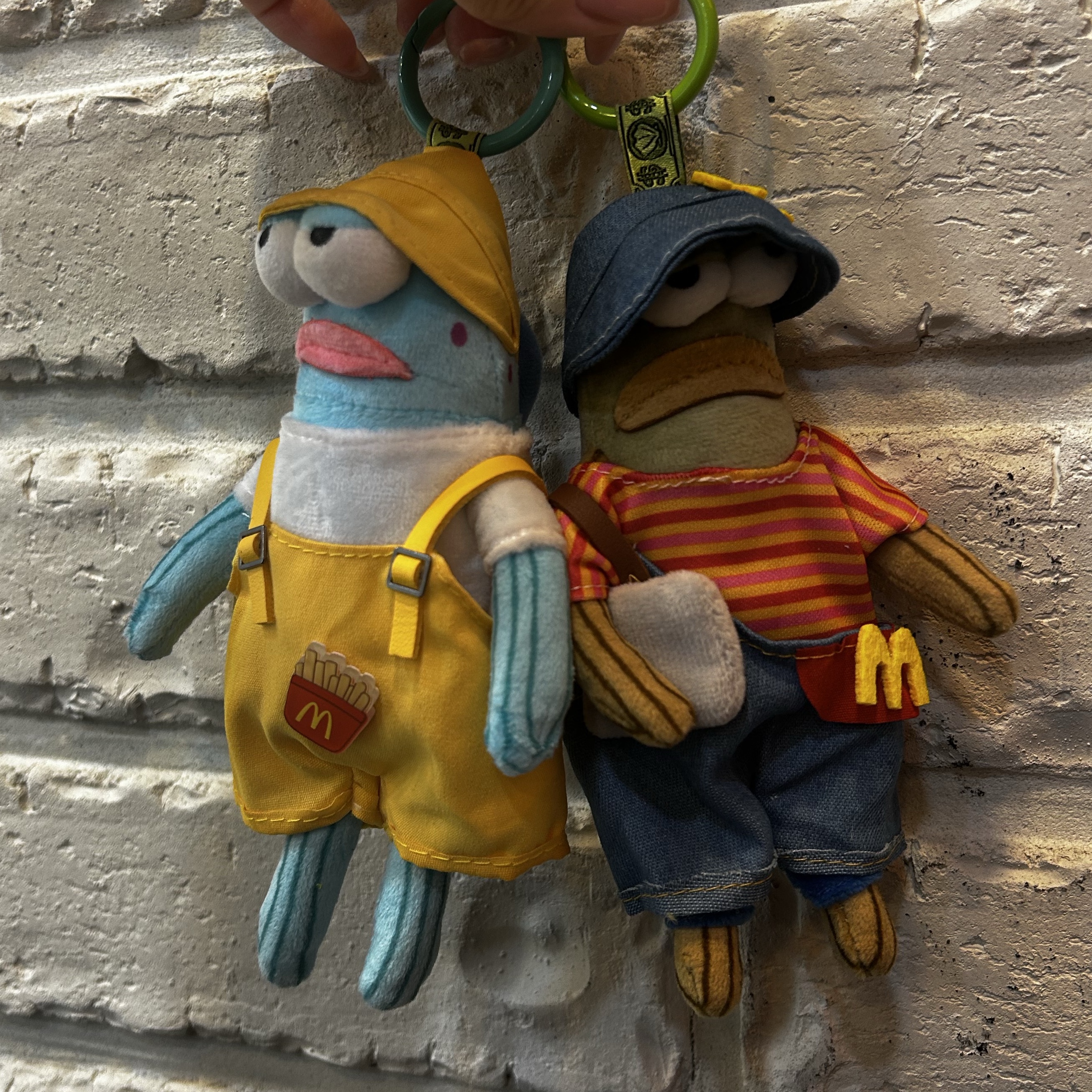 Pop Mart Bikini Bottom Buddies Whimsical Plush (6 Blind Boxes) 착용 스타일