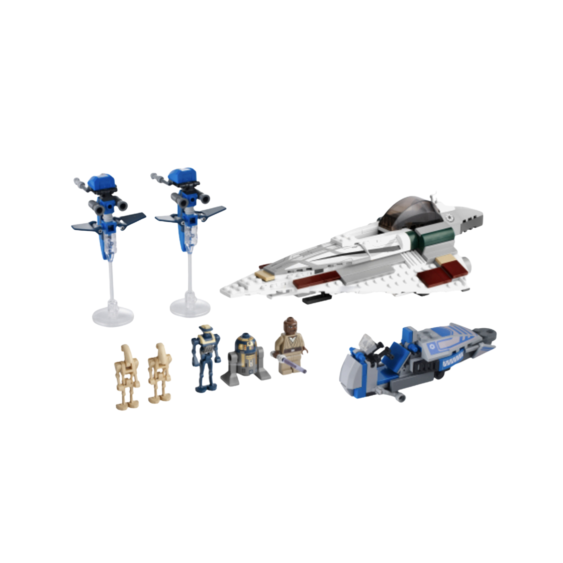 7868 Lego Mace Windu's Jedi Starfighter