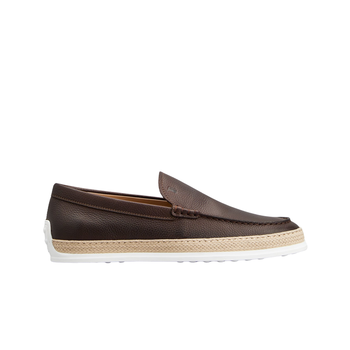 XXM0TV0AJ30S5PS603 Tod's Slipper Loafers in Leather Brown