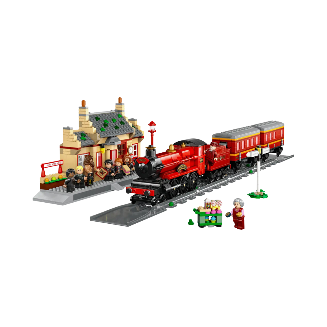 레고 해리포터 호그와트 익스프레스와 호그스미드 기차역(Lego Harry Potter Hogwarts Express Train with Hogsmeade Station)