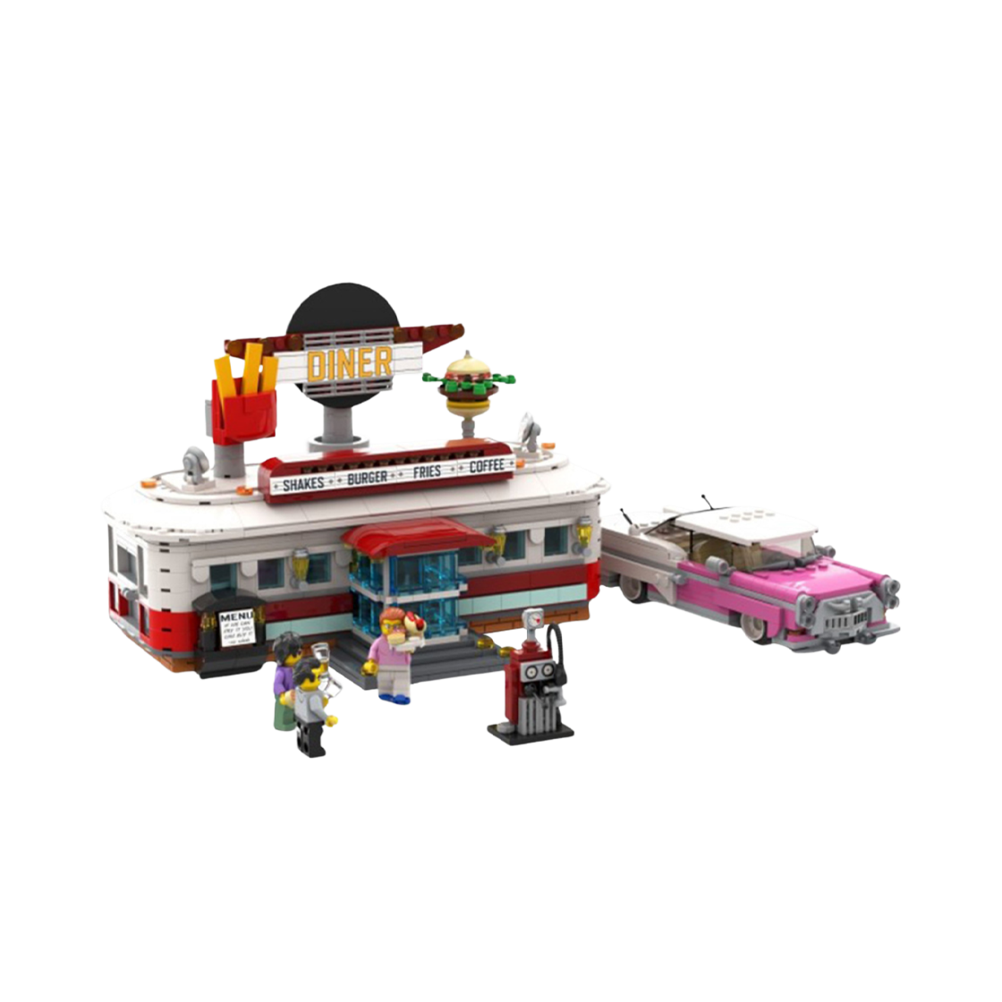 레고 1950's 레스토랑(Lego 1950's Diner)