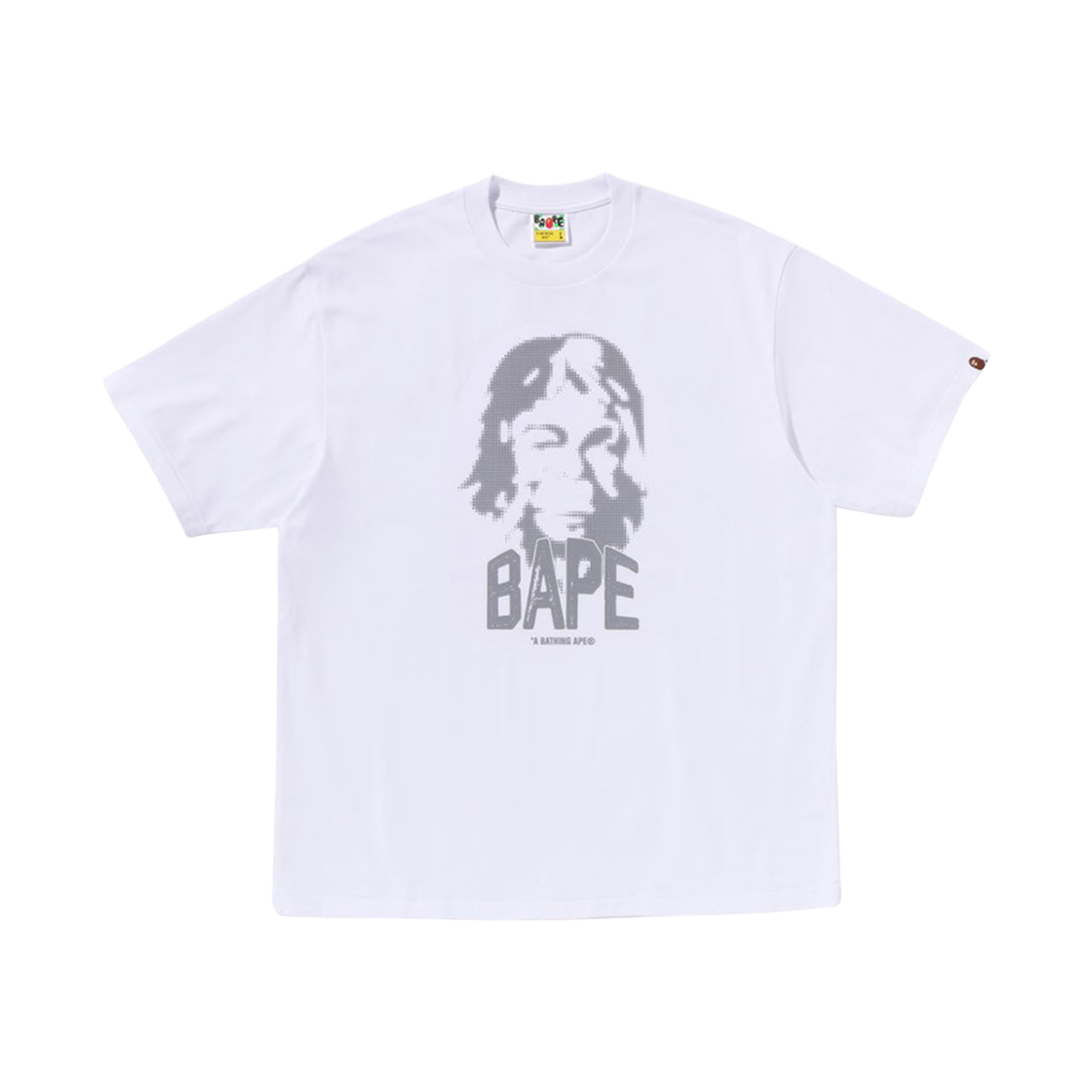 - BAPE Graphic Relaxed Fit T-Shirt White