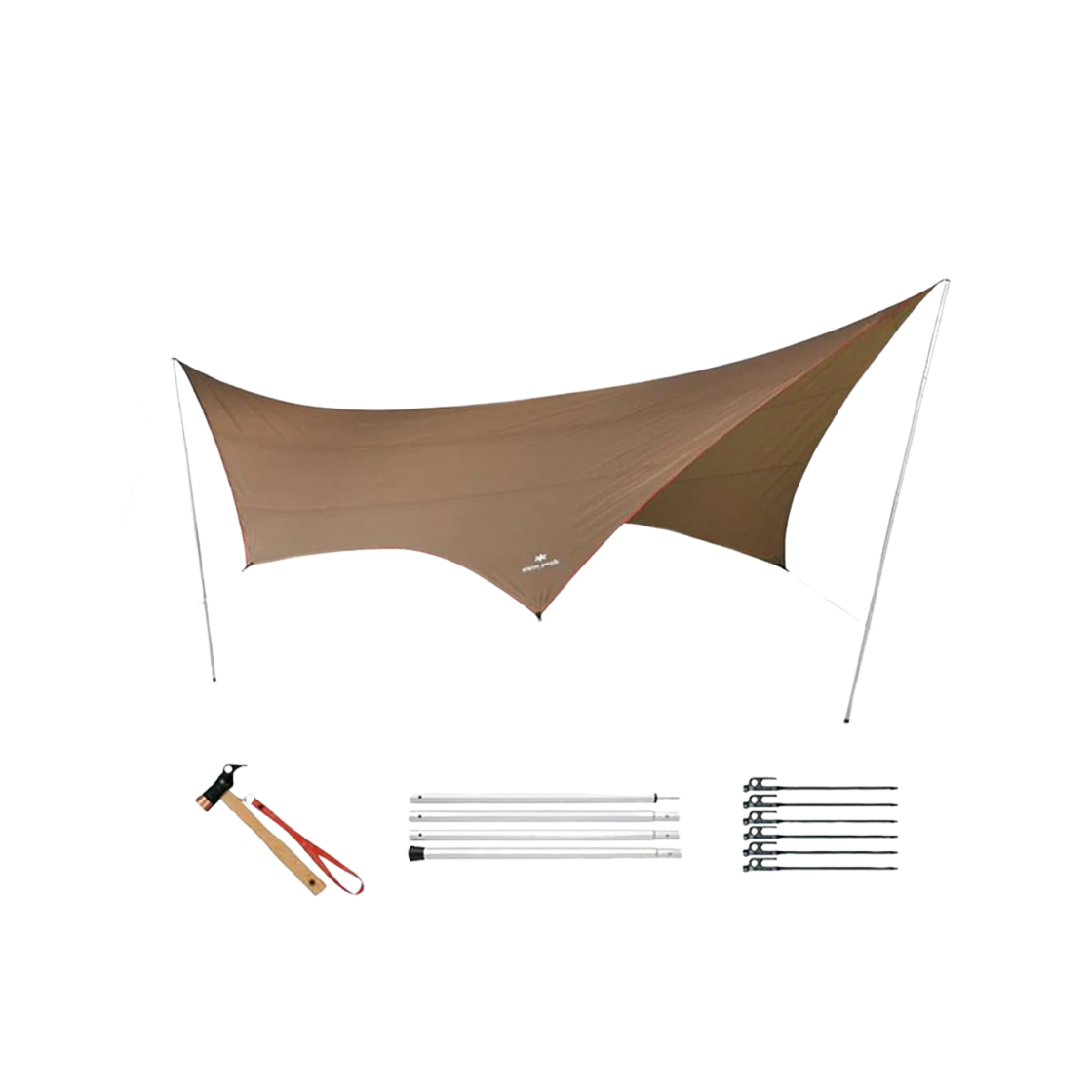 스노우 피크 헥사 타프 프로 세트 M(Snow Peak Hexa Tarp Pro Set M) - 1