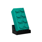 Lego Buildable 2x4 Teal Brick