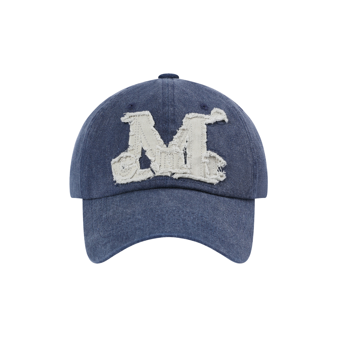 무센트 빈티지 워싱 아플리케 볼캡 빈티지 블루(MUCENT Vintage Washing Applique Ball Cap Vintage Blue)